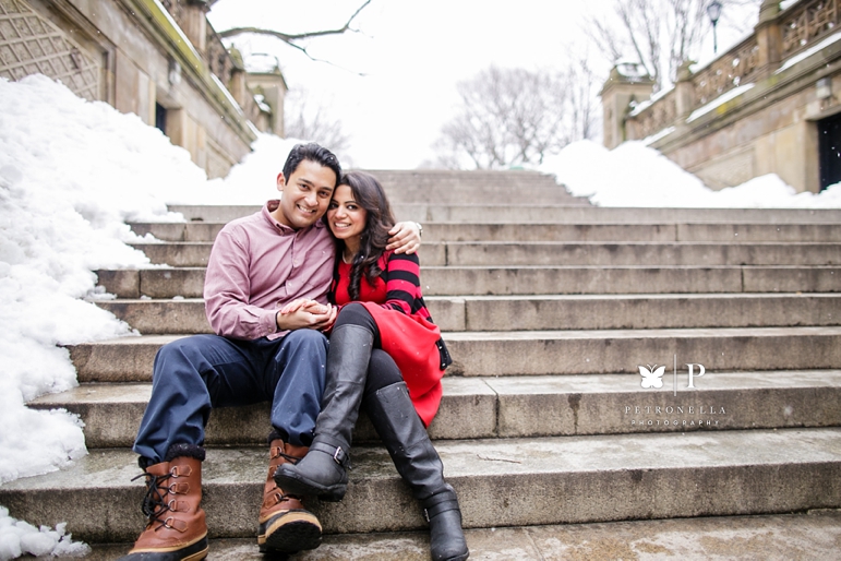 New York Central Park surprise marriage South Asian Indian