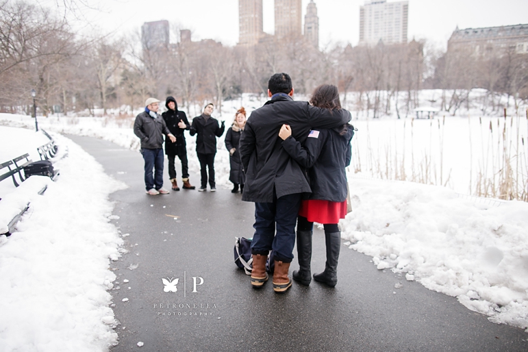 Blue Jupiter New York Central Park surprise marriage South Asian Indian