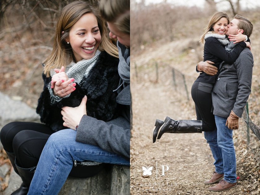 New York Central Park Surprise Marriage Proposal Heart Bandits Petronella Photography