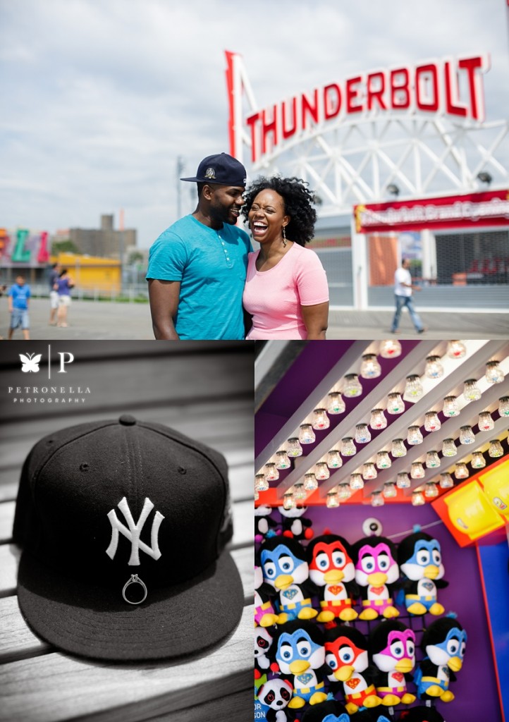 Coney Island Brooklyn engagement session Desiree Marvin Petronella Photography (18)