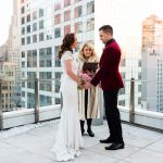 Andaz Hotel New York elopement Australian couple