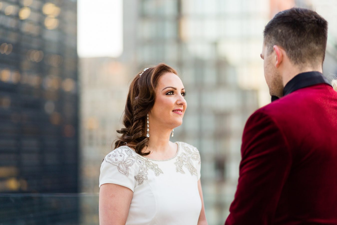 Andaz Hotel New York elopement Australian couple