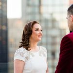 Andaz Hotel New York elopement Australian couple