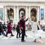 Andaz Hotel New York elopement Australian couple