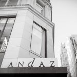 Andaz Hotel New York elopement Australian couple