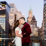 Andaz Hotel New York elopement Australian couple