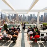Ink48 Intimate Rooftop Wedding New York