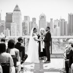 Ink48 Intimate Rooftop Wedding New York