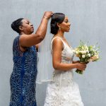 View of the World Intimate New York rooftop wedding