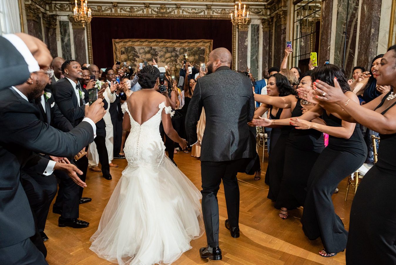 Burden Kahn Mansion Haitian multicultural wedding