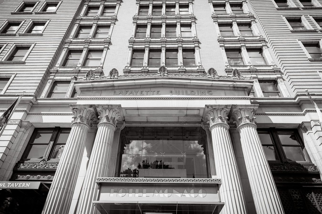 Kimpton Monaco Philadelphia black wedding photographer