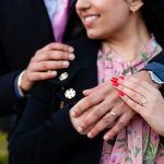 Indian couple New York helicopter marriage proposal