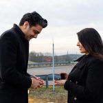 Indian couple New York helicopter marriage proposal