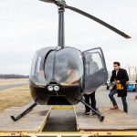 Indian couple New York helicopter marriage proposal