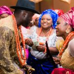 Nigerian Yoruba Urhobo traditional multicultural wedding