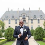Oheka Castle black Haitian wedding photographer