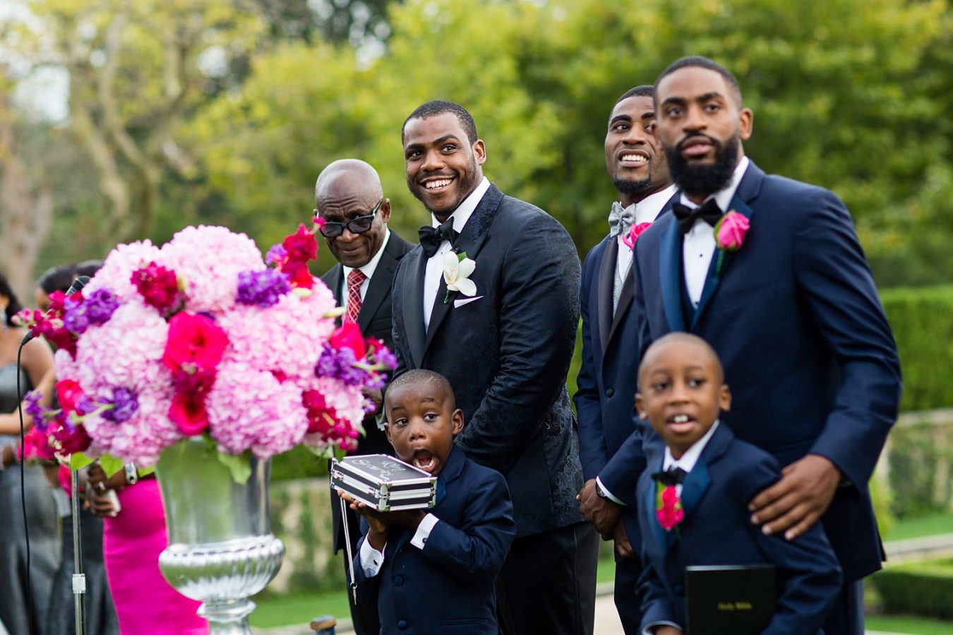 Oheka Castle black Haitian wedding photographer