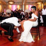 Sand Castle black love multicultural wedding