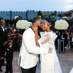 Sand Castle black love multicultural wedding