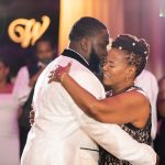 Sand Castle black love multicultural wedding