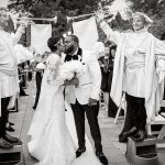 Sand Castle black love multicultural wedding