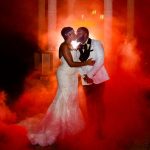 Sand Castle black love multicultural wedding