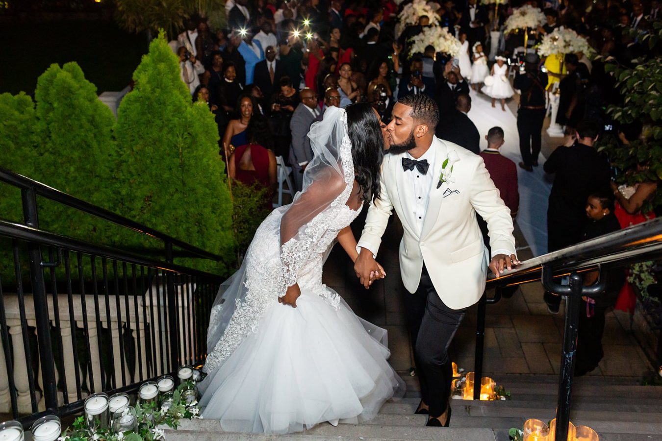 Sand Castle New York black wedding photographer