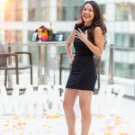 Filipino - American surprise New York Rooftop marriage proposal at View of the World