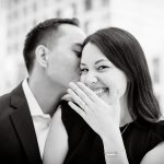Filipino - American surprise New York Rooftop marriage proposal at View of the World