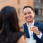 Filipino - American surprise New York Rooftop marriage proposal at View of the World