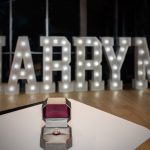 Interracial couple marriage proposal