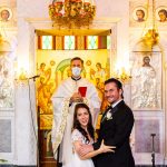 multicultural Greek Jewish intimate New York wedding at St Gerasimos church New York
