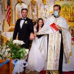 multicultural Greek Jewish intimate New York wedding at St Gerasimos church New York