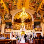 multicultural Greek Jewish intimate New York wedding at St Gerasimos church New York