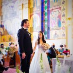 multicultural Greek Jewish intimate New York wedding at St Gerasimos church New York