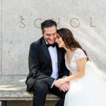 multicultural Greek Jewish intimate New York wedding at St Gerasimos church New York