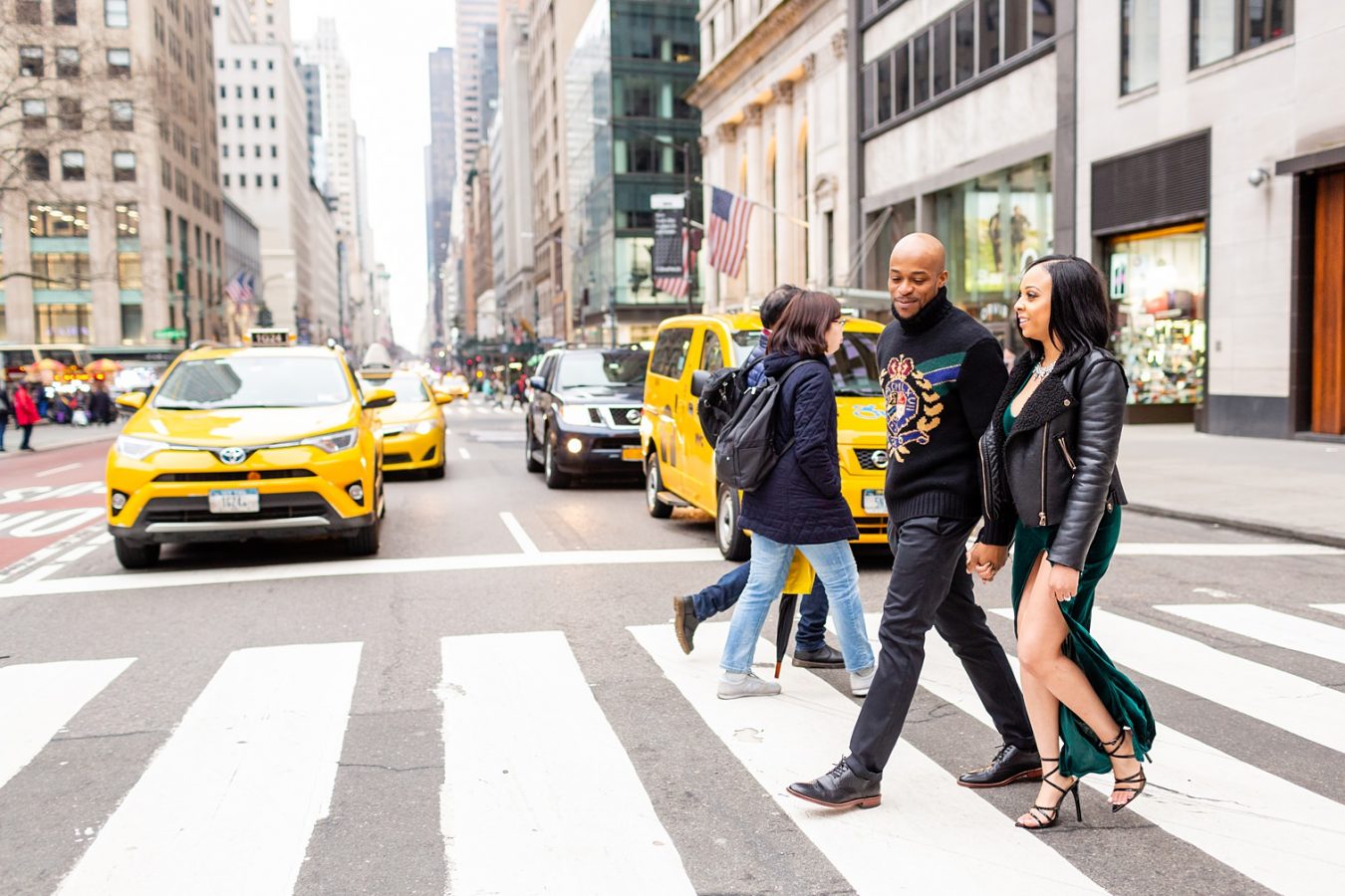 New York Public Library multicultural Jamaican engagement session