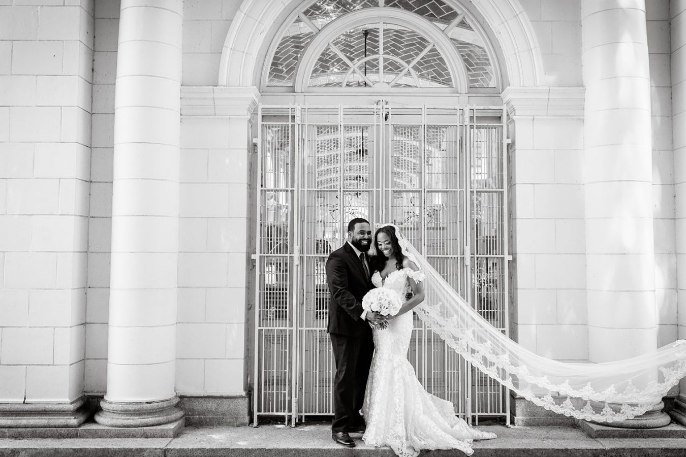 multicultural intimate Cameroonian - Trini wedding