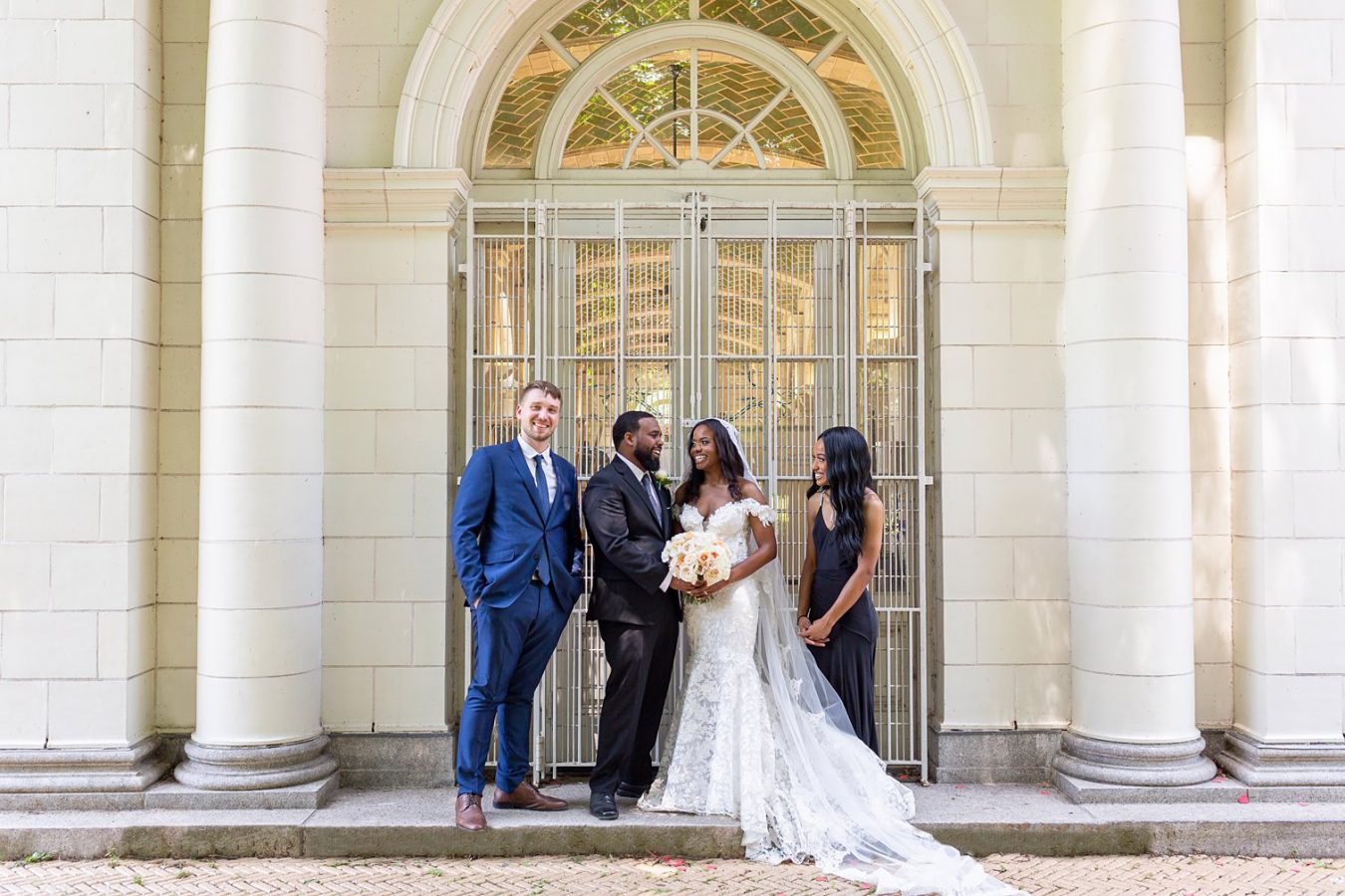 multicultural intimate Cameroonian - Trini wedding