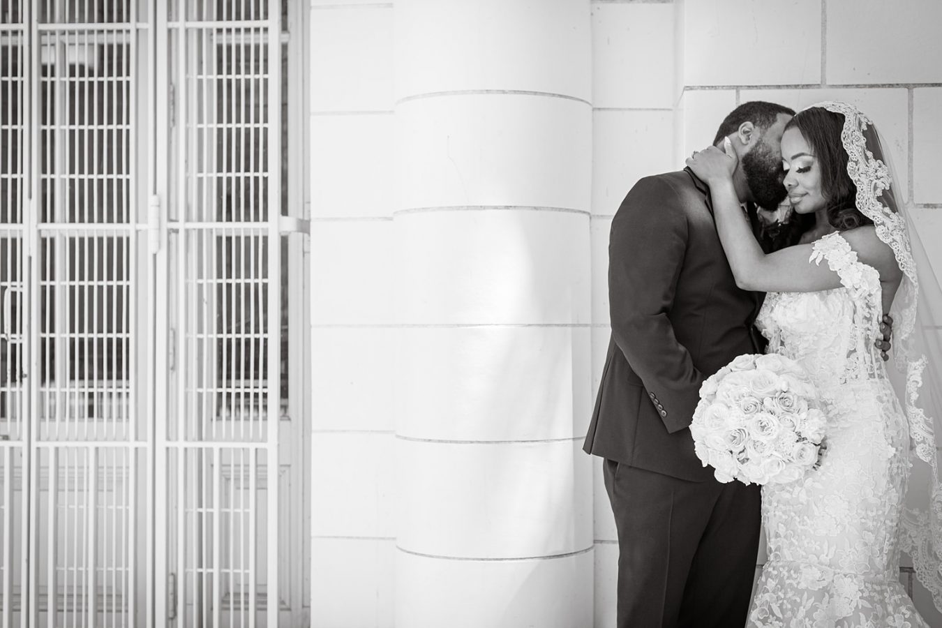 multicultural intimate Cameroonian - Trini wedding