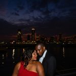Battery Park Grenadian multicultural engagement session Petronella Photography
