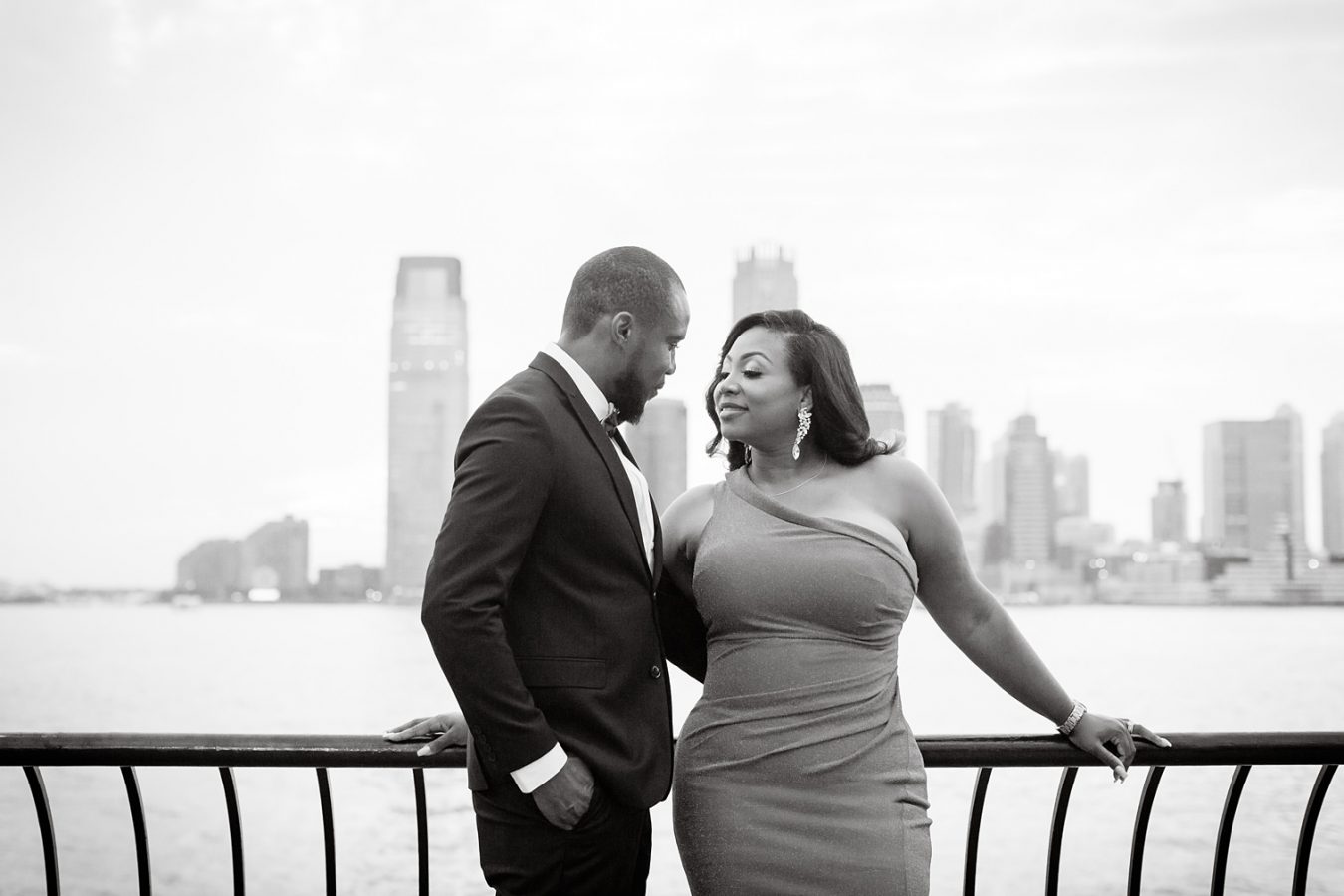 Battery Park Grenadian multicultural engagement session Petronella Photography