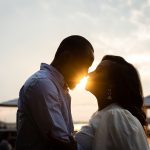 Battery Park Grenadian multicultural engagement session Petronella Photography