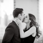 Jewish New York rooftop marriage proposal