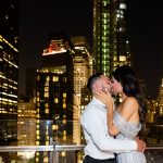 New York rooftop marriage proposal