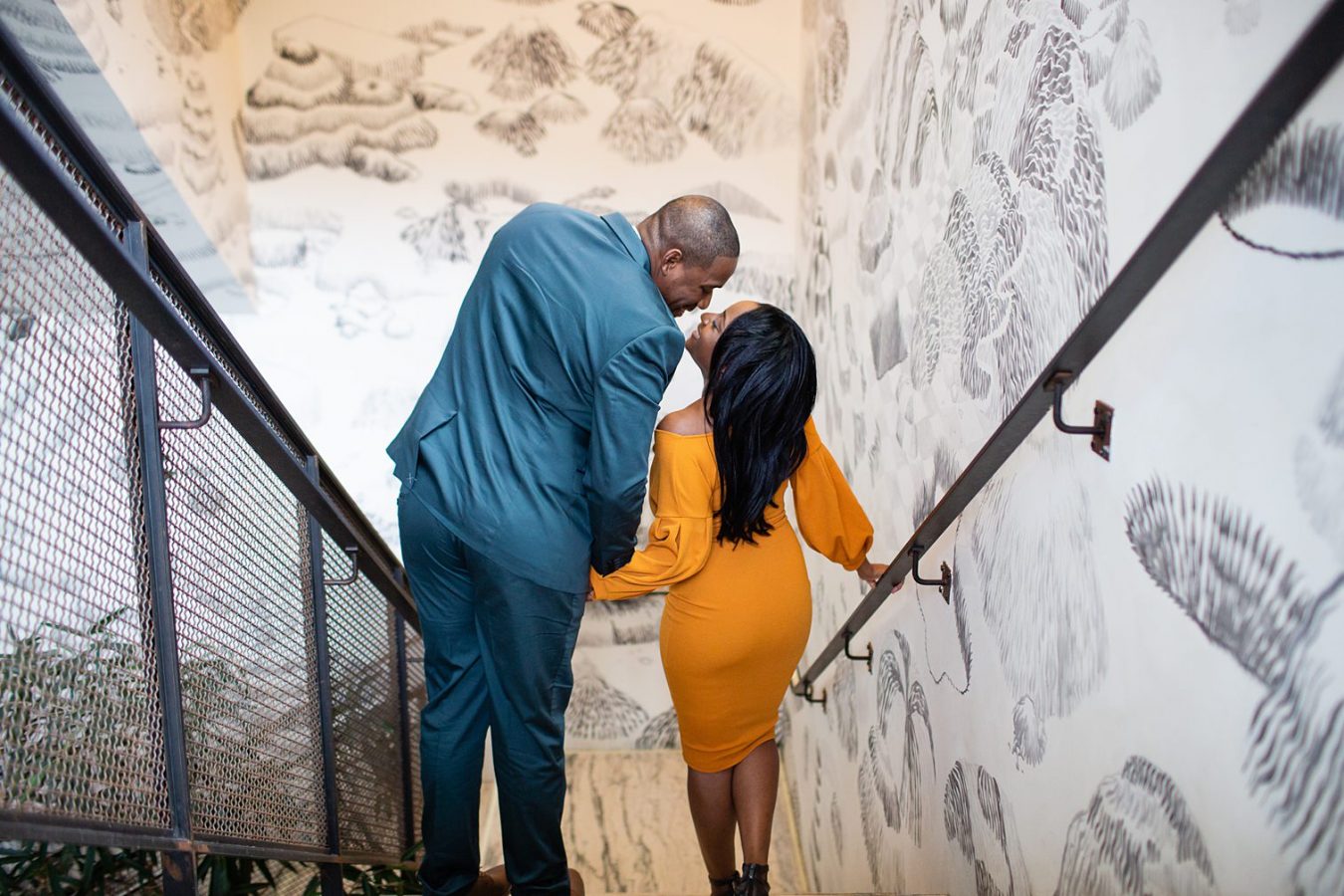 1 Brooklyn Hotel Caribbean engagement Petronella Photography