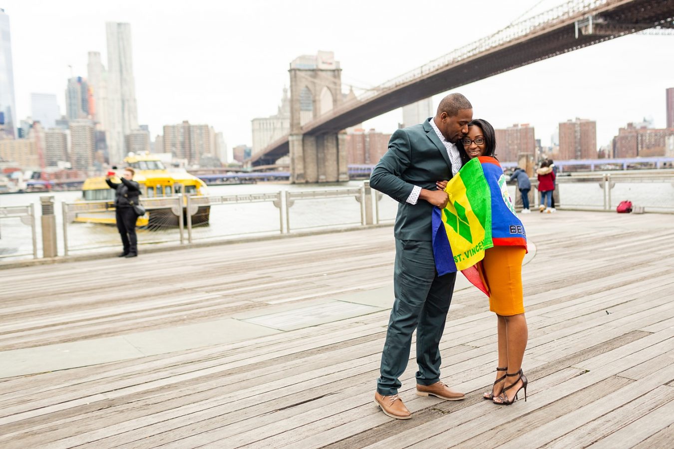 1 Brooklyn Hotel Caribbean engagement Petronella Photography