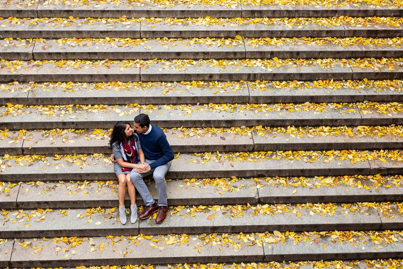 Central Park Indian engagement session Petronella Photography