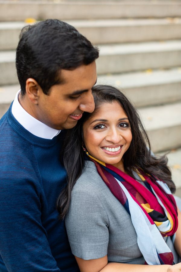 Central Park Indian engagement session Petronella Photography