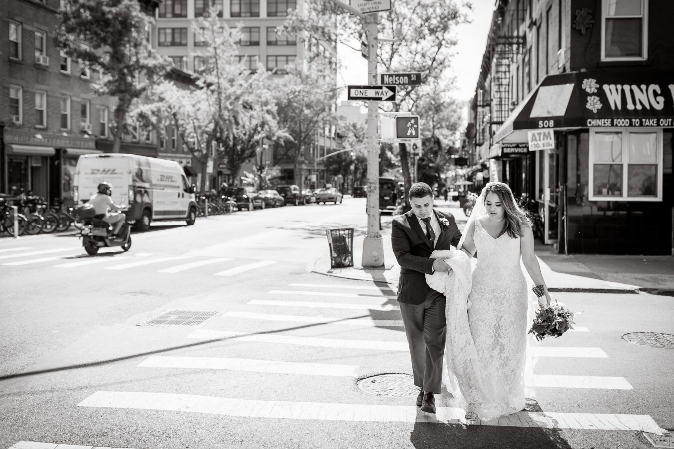 Le Petit Cafe Puerto Rican multicultural intimate wedding Petronella Photography